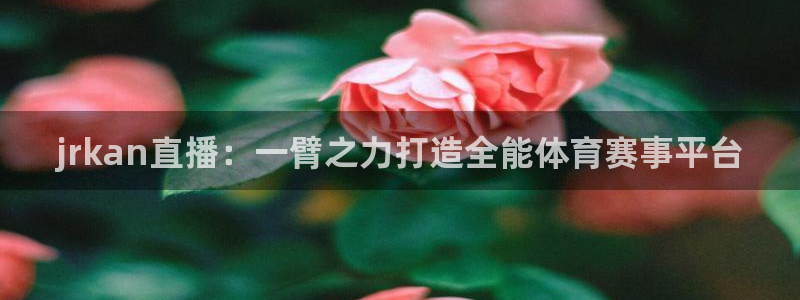 jrkan直播：一臂之力打造全能体育赛事平台